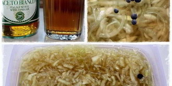 Рецепт лука маринованного