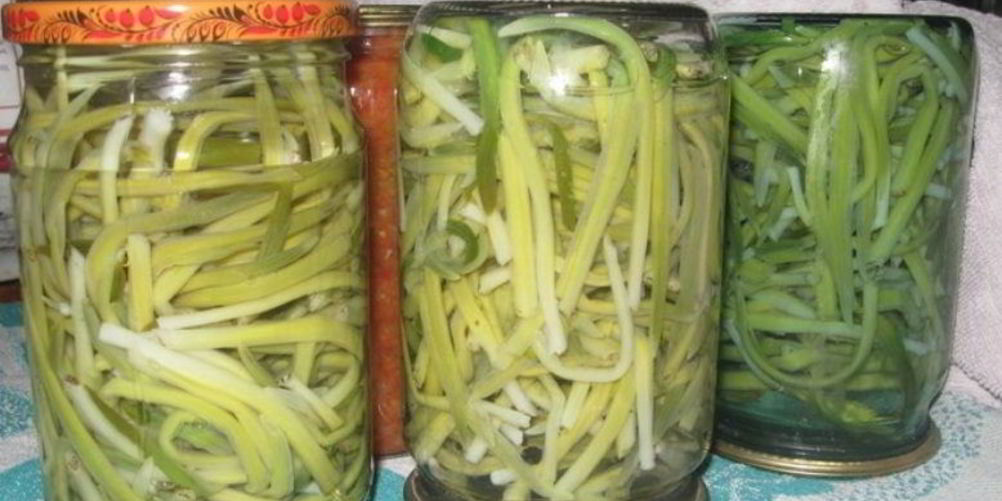 Как приготовить маринованную черемшу на зиму