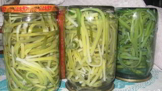 Рецепт Маринованной черемши на зиму