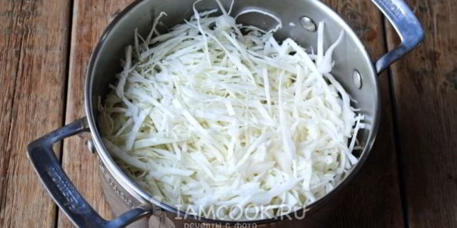 Рецепт маринованной капусты с перцем