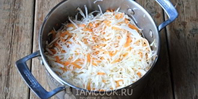 Рецепт маринованной капусты с перцем
