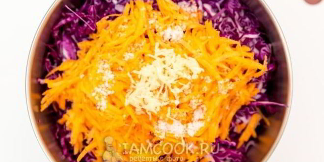 Рецепт маринованной краснокочанной капусты