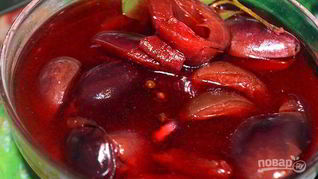 Рецепт Маринованной сливы
