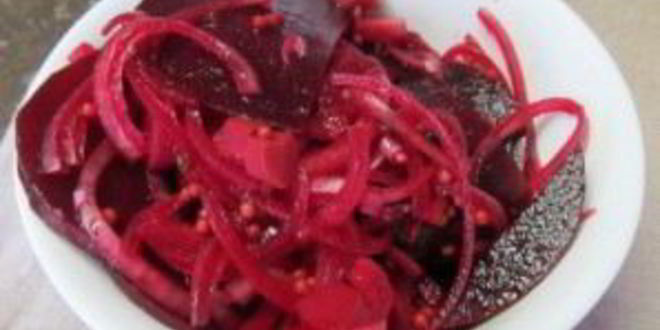 Рецепт маринованной свеклы с луком