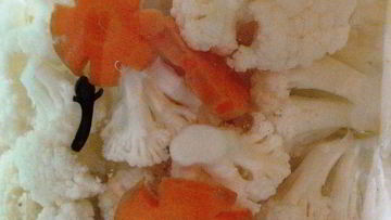 Рецепт Маринованной цветной капусты с морковью