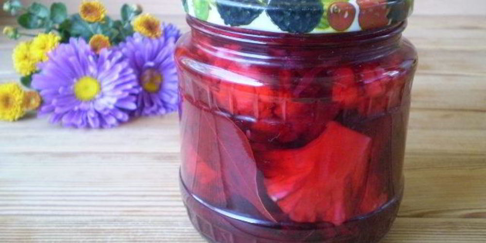 Как приготовить маринованную цветную капусту со свеклой