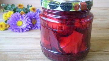 Рецепт Маринованной цветной капусты со свеклой