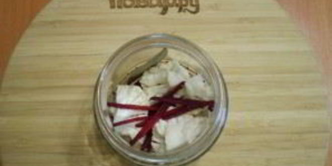 Рецепт маринованной цветной капусты со свеклой