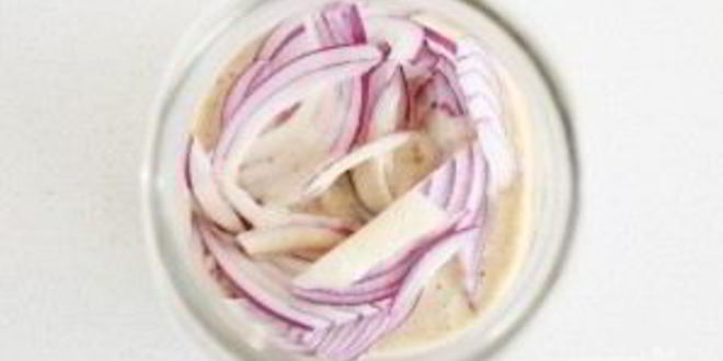 Рецепт маринованного лука для шашлыка с лимоном