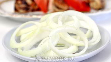 Рецепт Маринованного лука для шашлыка