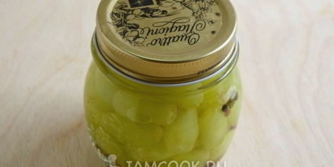 Рецепт маринованного винограда
