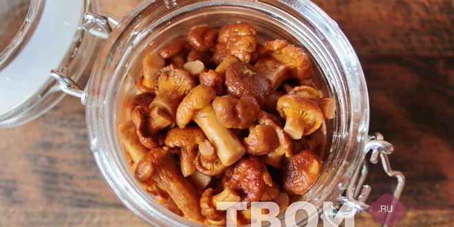 Рецепт маринованных лисичек