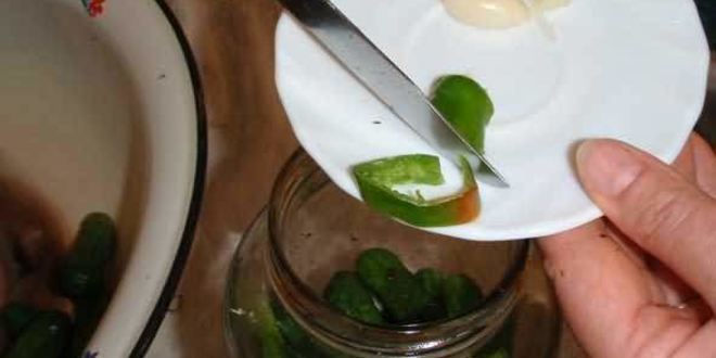 Рецепт маринованных огурчиков