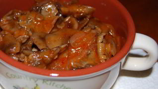 Рецепт Маринованных опят в томатном соусе