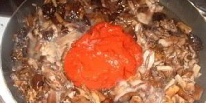 Рецепт маринованных опят в томатном соусе