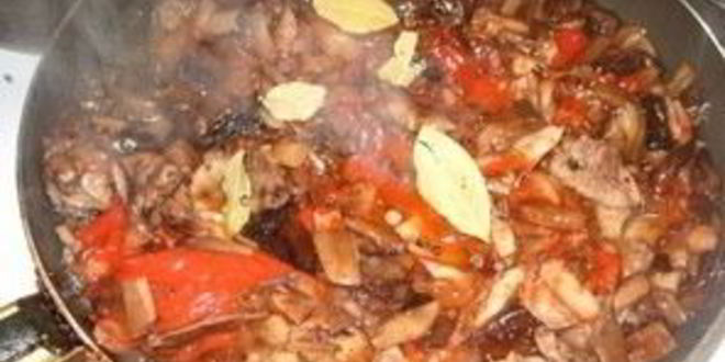 Рецепт маринованных опят в томатном соусе