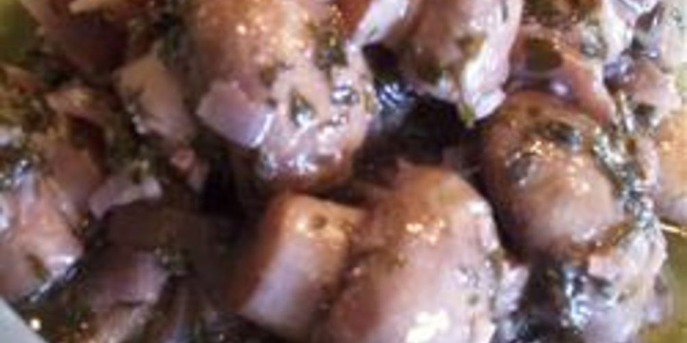 Как приготовить маринованные шампиньоны с луком