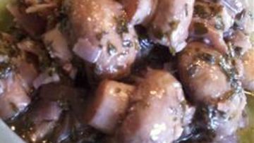 Рецепт Маринованных шампиньонов с луком