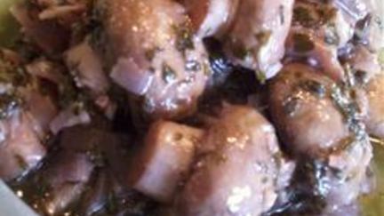 Рецепт Маринованных шампиньонов с луком