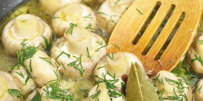 Рецепт маринованных шампиньонов