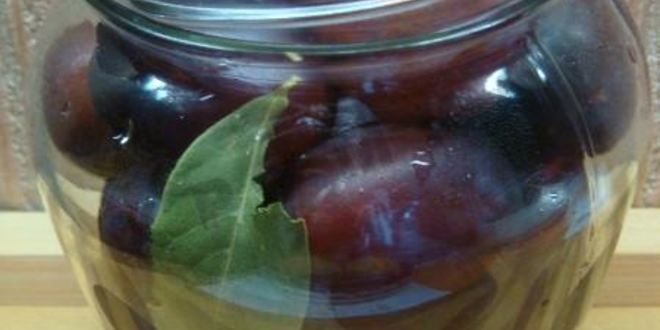 Рецепт маринованных слив без стерилизации на зиму