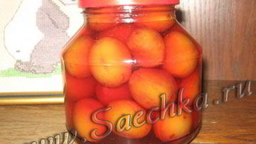 Рецепт Маринованных слив