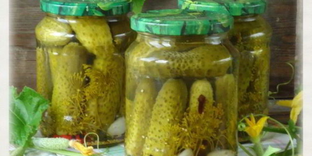 Как приготовить огурцы острые маринованные