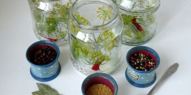 Рецепт огурцов острых маринованных