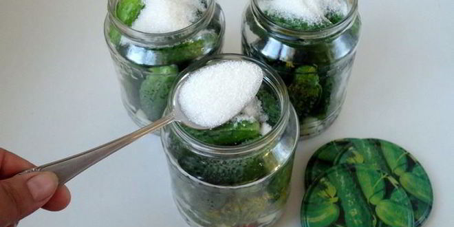 Рецепт огурцов острых маринованных