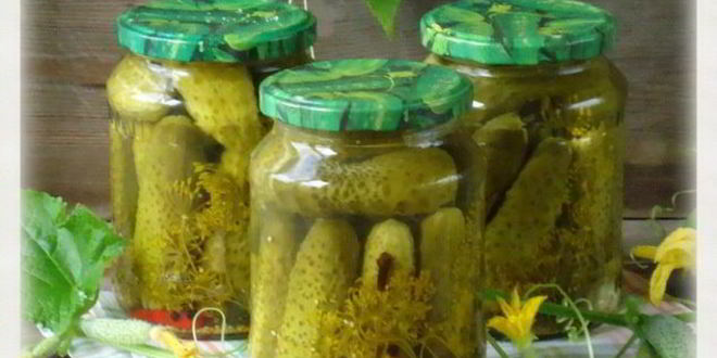 Рецепт огурцов острых маринованных