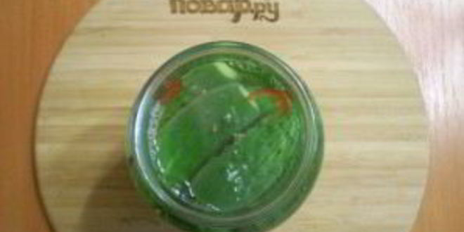 Рецепт острых маринованных огурчиков на зиму