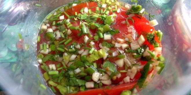 Рецепт овощей суточного маринования