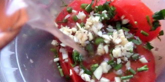 Рецепт овощей суточного маринования