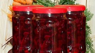 Рецепт маринованной свеклы