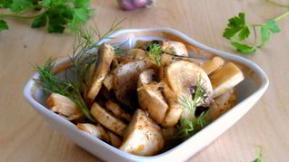 Рецепт маринованных шампиньонов