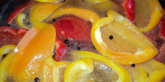 Рецепт перца маринованного с медом