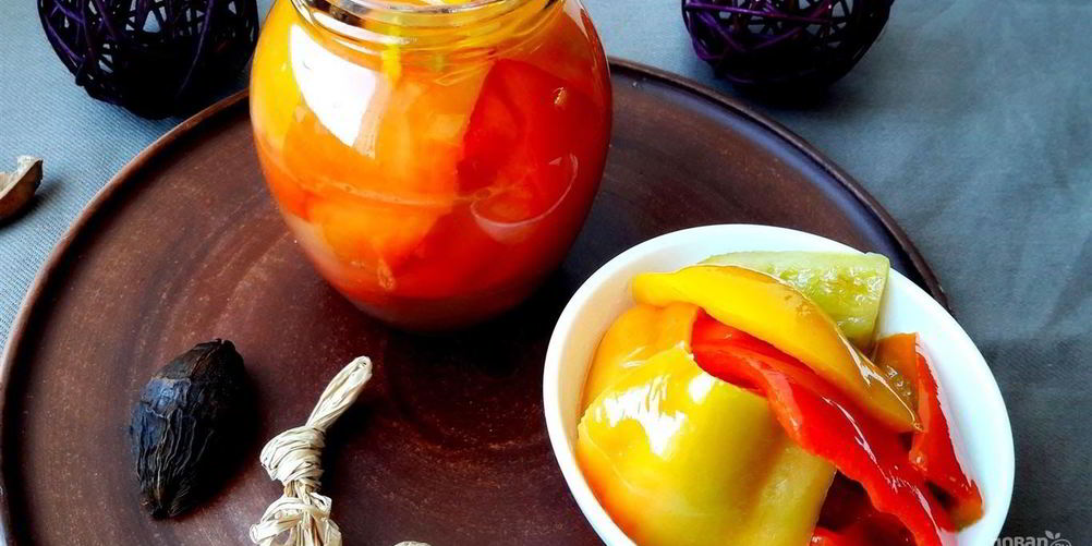 Как приготовить перец маринованный
