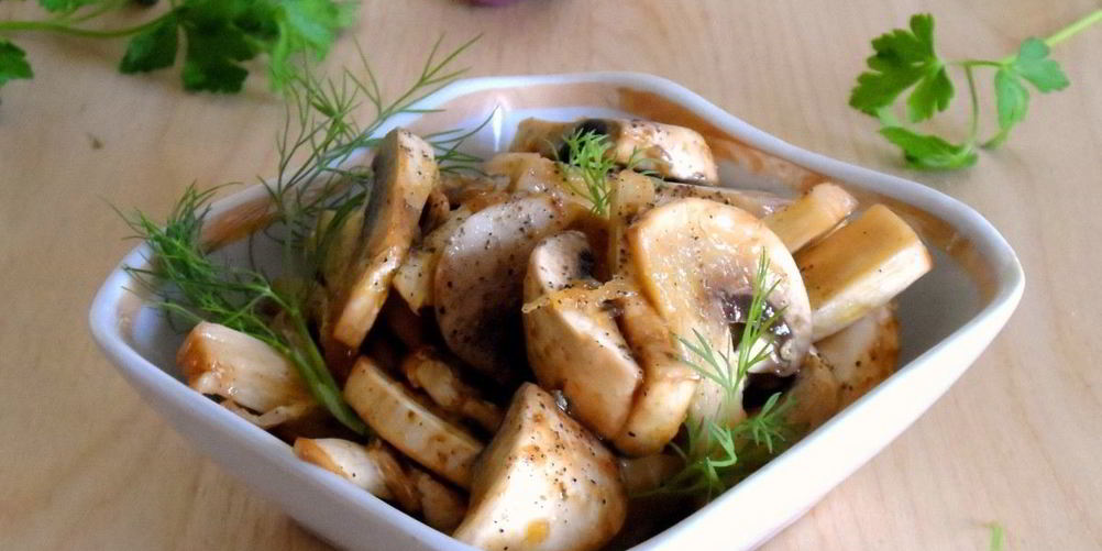 Как приготовить шампиньоны, маринованные в соевом соусе с медом