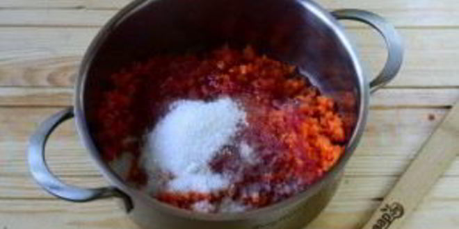 Рецепт морковной икры на зиму