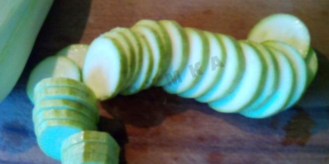 Рецепт мороженных кабачков