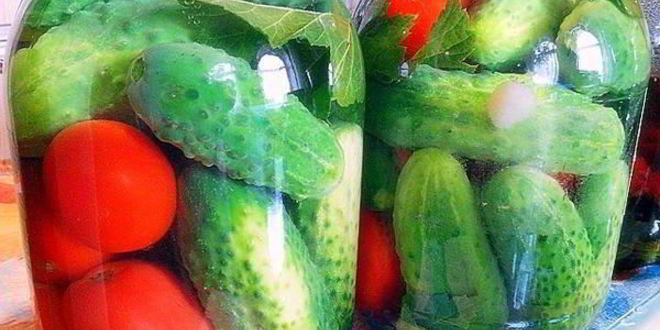 Рецепт огурчиков на зиму