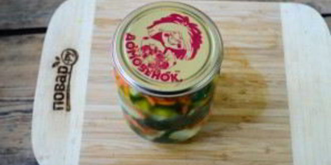 Рецепт огурцов по-корейски на зиму