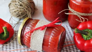 Рецепт Перца фаршированного морковью на зиму