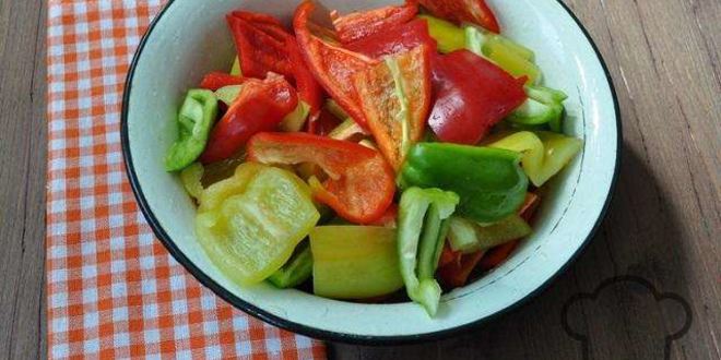 Рецепт перца с баклажанами на зиму