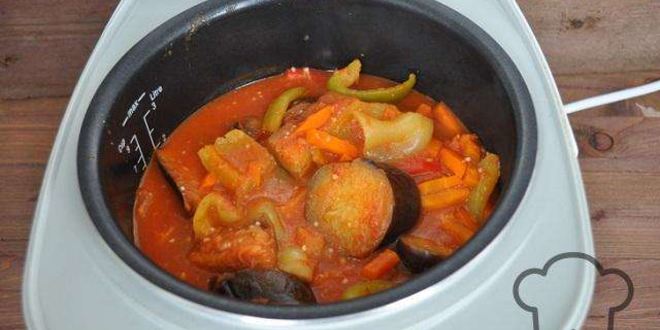 Рецепт перца с баклажанами на зиму