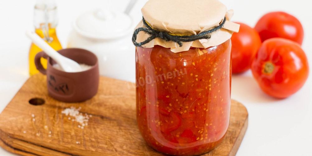 Как приготовить перец в томатном соусе на зиму