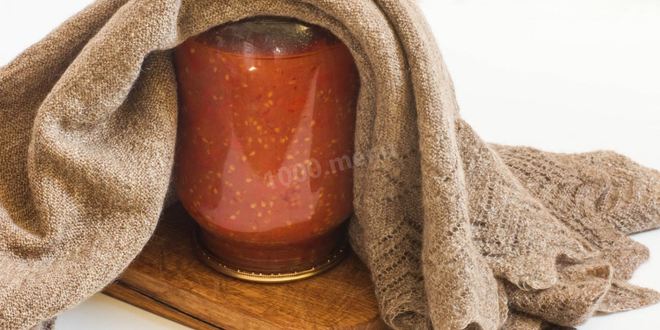 Рецепт перца в томатном соусе на зиму