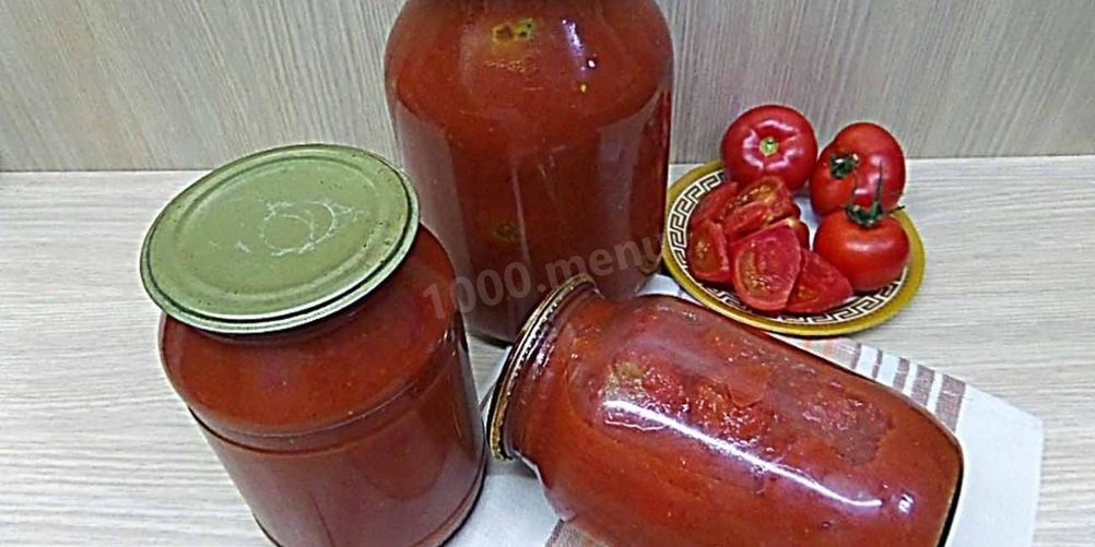 Как приготовить помидоры в собственном соку пальчики оближешь на зиму