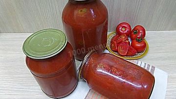 Рецепт Помидоров в собственном соку пальчики оближешь на зиму