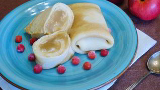 Рецепт Блинчиков с повидлом